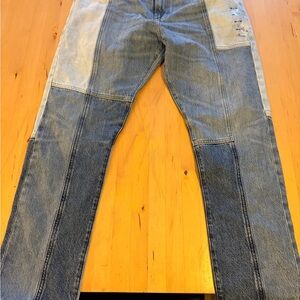 Men's Two-Tone Blue Jeans